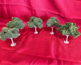 Model Train Foam Trees