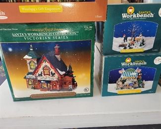 Lot of Christmas Town figurines & buildings - $250 or best offer 