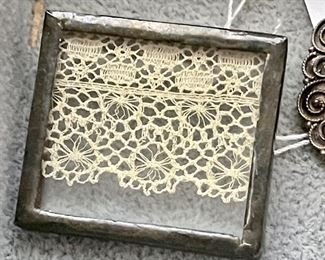 Antique Lace brooch