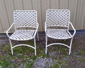 2 outdoor chairs