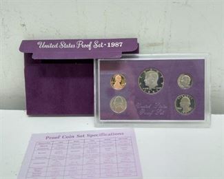 1987 proof set