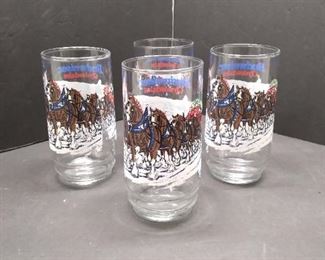 Budweiser glasses