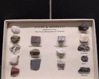 rocks and minerals