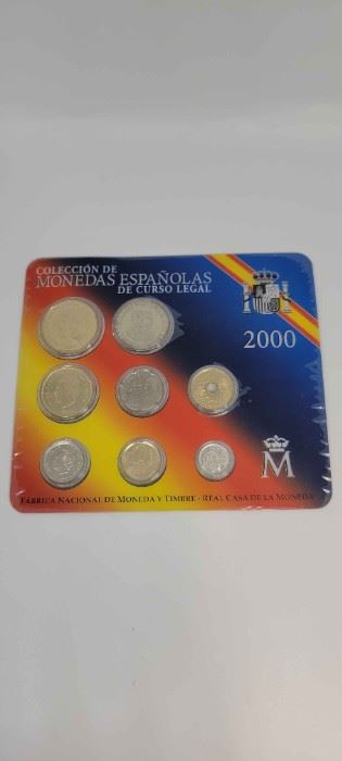 2000 Spanish Coin Collection