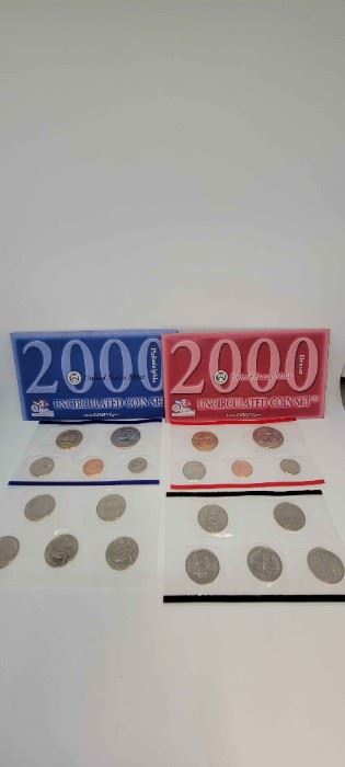 2000 U.S. Uncirculated Coin Set