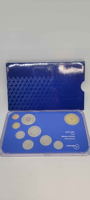 2001 Swiss Proof Coin Set