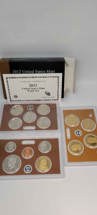 2012 U.S. Mint Proof Set