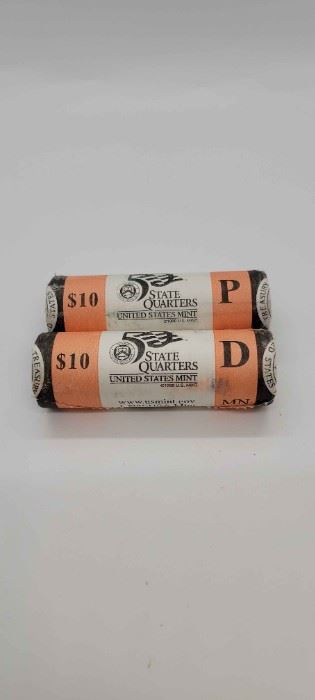 DP Minnesota State Quarter Wrapped Roll