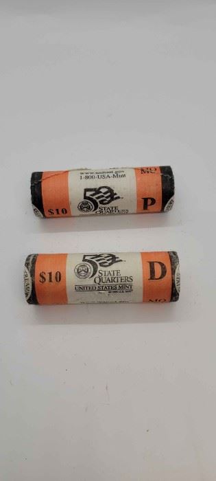 DP Missouri State Quarter Wrapped Roll