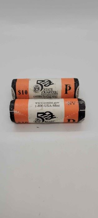 DP Nevada State Quarter Wrapped Roll