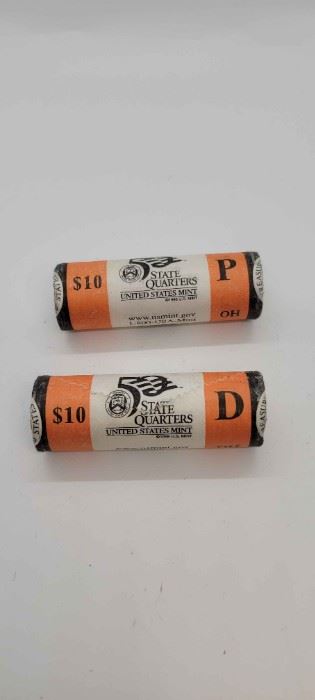 DP Ohio State Quarter Wrapped Roll