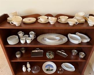 Shelf with dishes