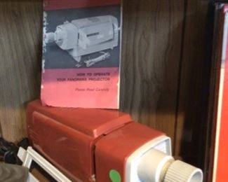 Vintage panoramic projector 