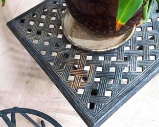 plant with plant stand