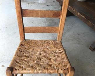 Old oak chair