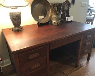 Fabulous old walnut desk!