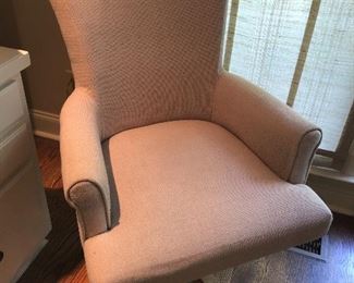 S O L D  - Nice rolling/swivel/upholstered office chair