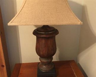 Large Wood lamp