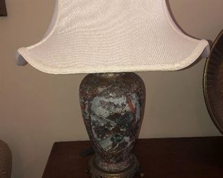 Oriental lamp - custom shade