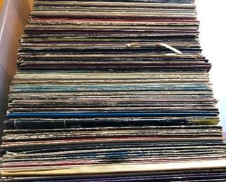 VINYL  LP's - Mostly 1960-1980-s  (3 containers)