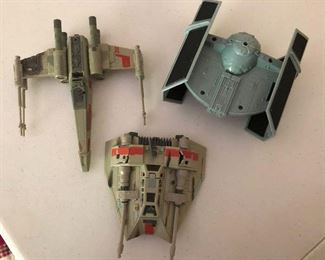 STAR WARS -  Snow Speeder; Tie Fighter; X-Wing Fighter 