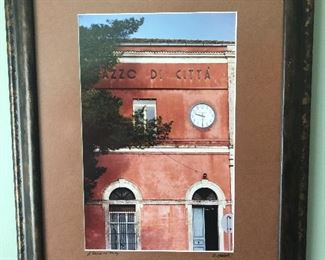 S O L D   - Signed:  Bill Gilardi Photography Art "A Slice of Sicily"