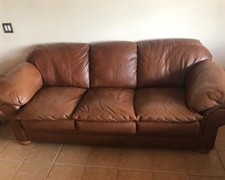 Very comfortable Leather sofa in great condition!