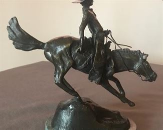 "Arizona Cowboy" Bronze by Remington
