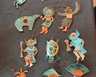 We have so many different Christmas ornaments!
