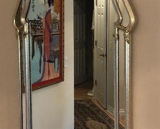 Mirror 43" tall x 24.5" wide, $75.