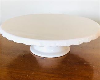 13" cake stand, $10.