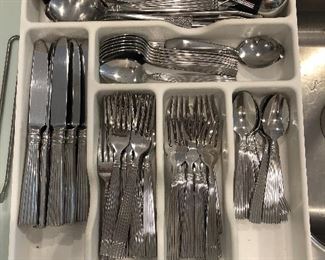 Reed & Barton flatware set $45.
