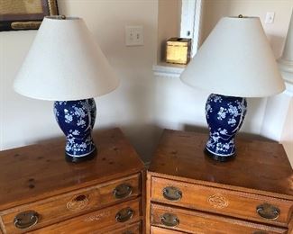 Pair of lamps $75 pr.