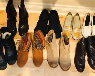 Shoes and boots size 6.5 and 7 $5 ea.