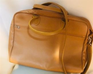 Longchamp leather travel bag, like-new condition $150