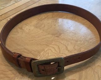 Ralph Lauren leather belt size 30 $22
