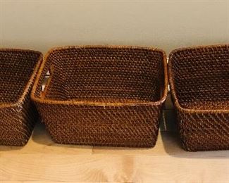 Set of 3 baskets $10
