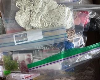 Needlepoint thread bundle $10