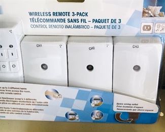Woods wireless remote 3 pak $10