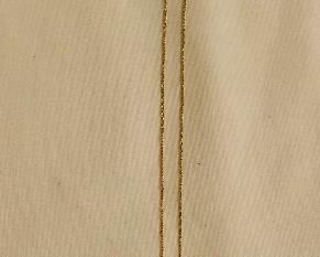 14K gold chain 17" $45