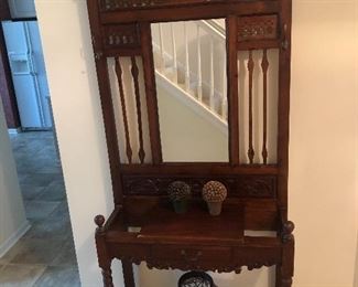 Antique Hall Mirror