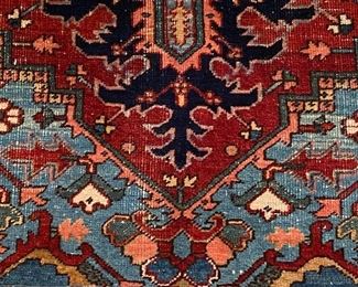 Closeup of Persian rug