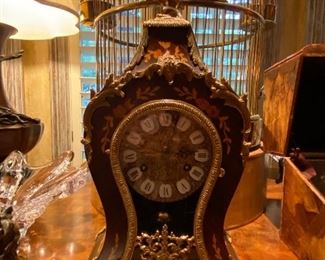 Franz Hermle & Amp Mantel Clock