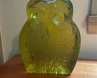 Blenko Glass Owl