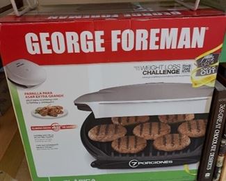 George Foreman Grill in Box