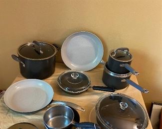Pampered Chef Pots Pans