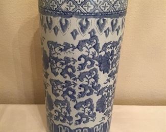 Blue White Ceramic Vase