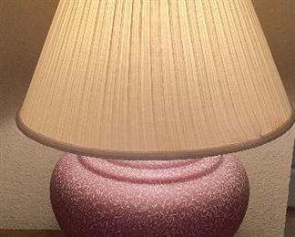 Frosted Base Lamp