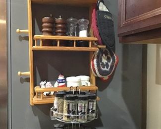Spice Racks and SP Shakers