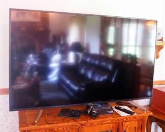 Sony 65" Smart TV, Model KD-65X750F, With Remote And Clear TV Antenna
